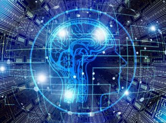 artificial intelligence, brain, think
